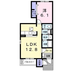 シャン・ド・フルール　IIの物件間取画像